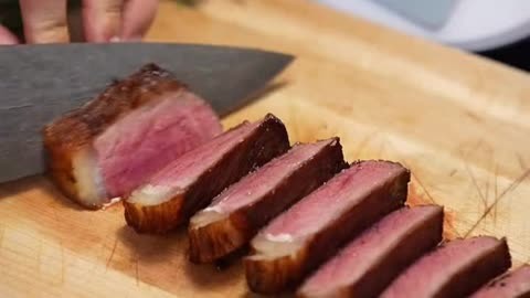 玉子高端料理培训课程：湿式熟成完成后最佳切法对照表