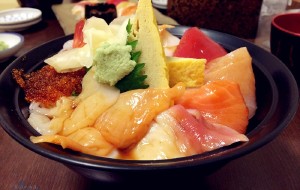 刺身培训中的三文鱼处理方法